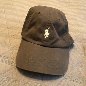 Gray Polo hat